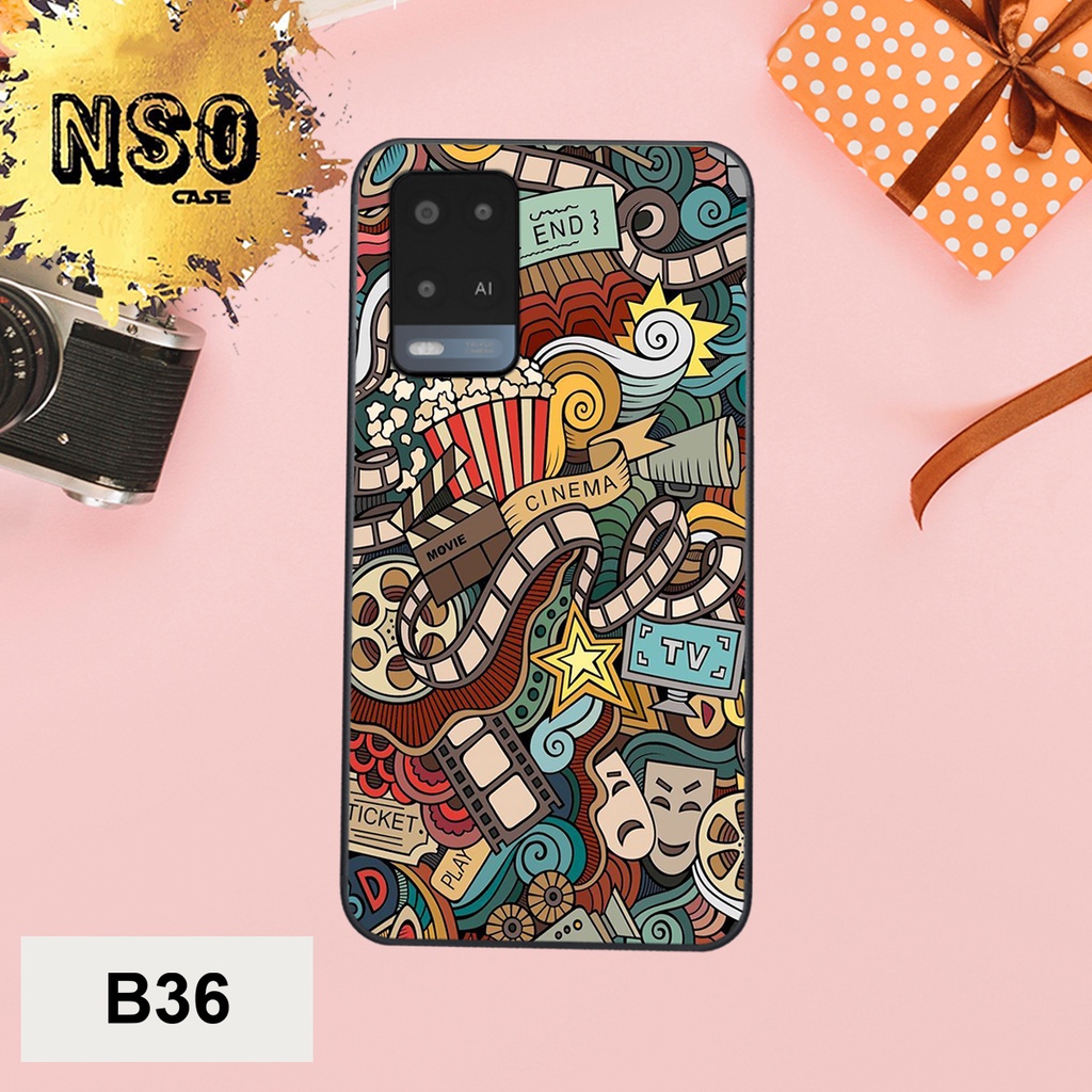 HÀNG MỚI  Ốp Oppo A54 - Oppo A74 - Oppo A94 - Oppo A55  In hình họa tiết độc lạ chất