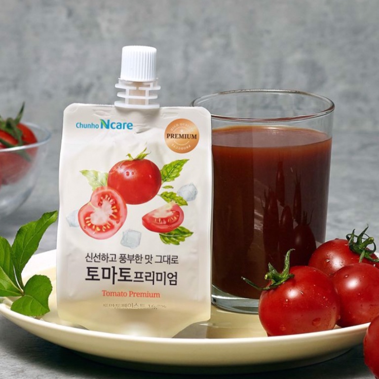 Nước Ép Dinh Dưỡng Cà Chua Chunho Ncare Thượng Hạng - Hộp 30 Gói | Xù Korea