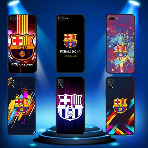 Ốp Điện Thoại Mềm Viền Đen Hình barcelona Cho OPPO Reno 2 2Z 2F 3 4 4G 4 Pro 4G 5 4G 5 Lite