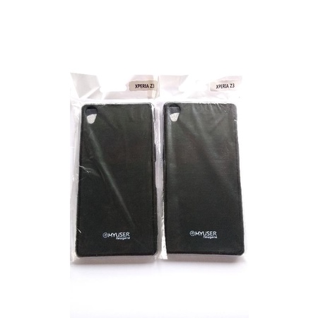 Ốp điện thoại mềm màu đen nhám cho Sony Xperia Z3