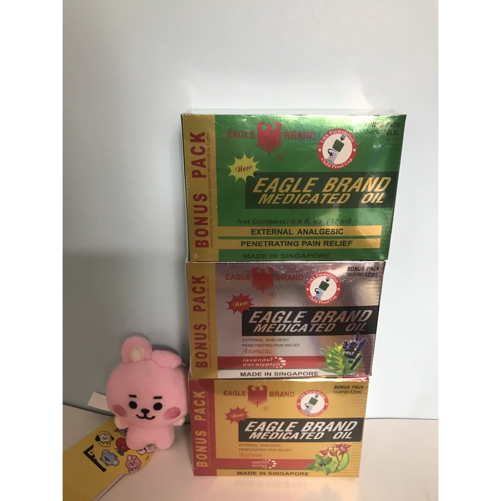 Lố 14 chai Dầu Gió Xanh Singapore 12ml Dạng Lăn Chính hãng
