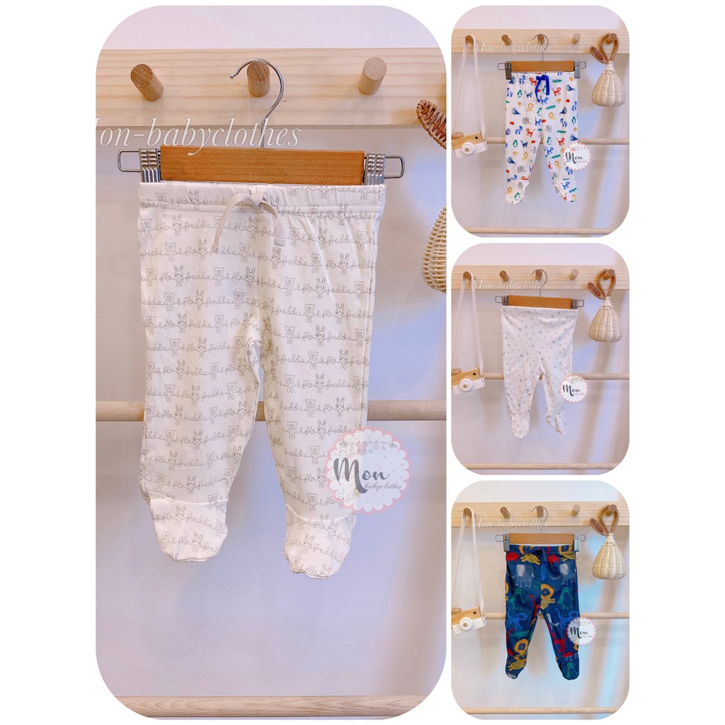 Quần liền tất cotton