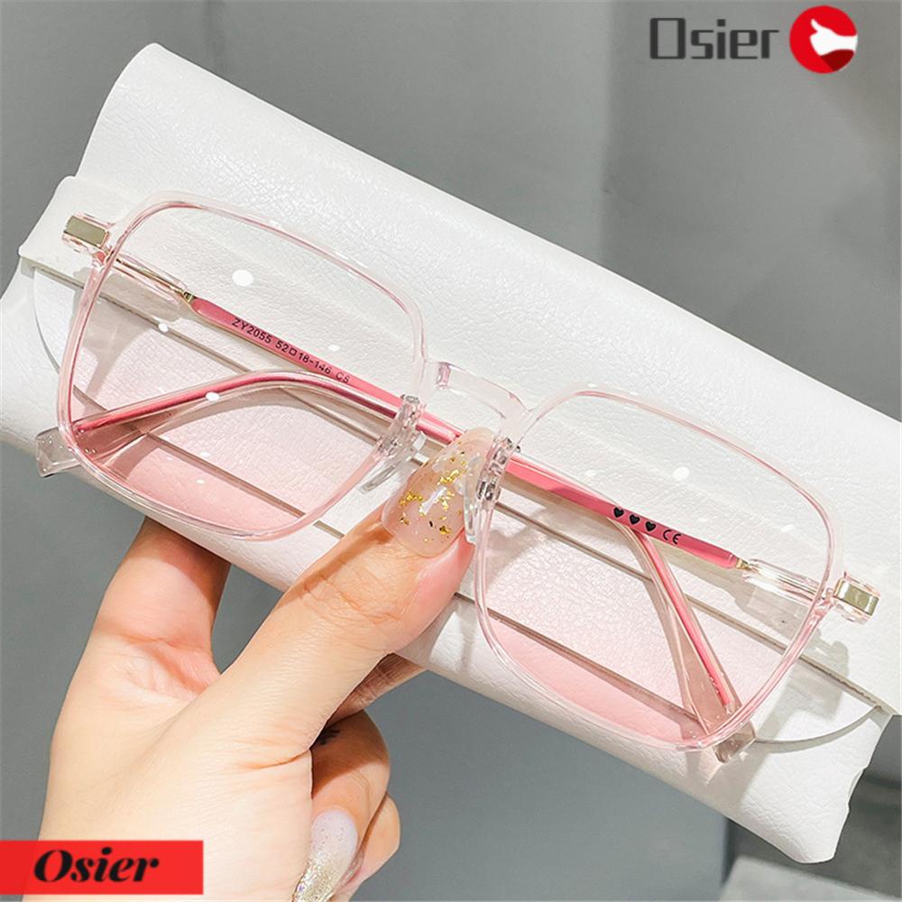 Kính Mát Gọng Vuông Oversized1 Phong Cách Vintage Thời Trang Cho Nữ