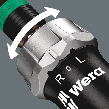 Bộ mở vít Wera Kraftform Kompakt 60 RA cán vít tự động gồm 17 cái Wera 05051040001