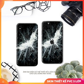 Dán Skin IPhone Batman 01 Full Lưng viền  | Skin IPhone 5 Lớp Chất Liệu Cao Cấp Chống Xước, Chống Thấm, Chống Bay Màu