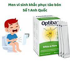 Men vi sinh Optibac Xanh lá cây Bifido Fibre , Anh (30 gói) giảm táo bón và bổ sung chất xơ cho người từ 1 tuổi trở lên