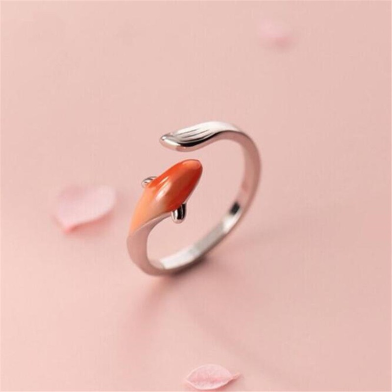 Nhẫn Bạc 925 Hình Cá Koi May Mắn R003