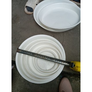 10 cái đĩa nhựa hứng nước dưới chậu phi 27cm giá tại kho