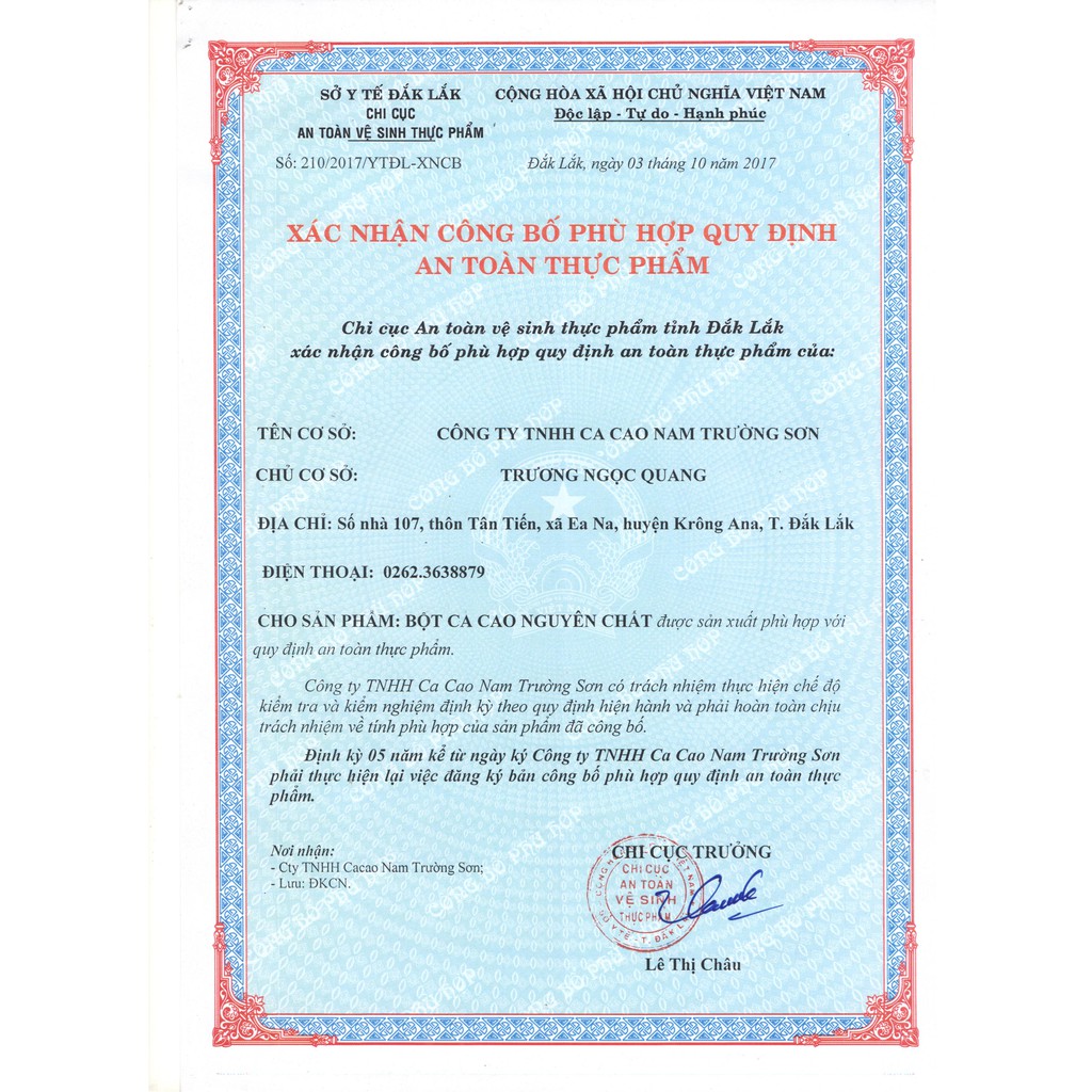[Mã GROSALE2703 giảm 8% đơn 250K] 500g Bột ca cao thơm ngon [CHUẨN CA CAO VIỆT] Nam Trường Sơn | BigBuy360 - bigbuy360.vn
