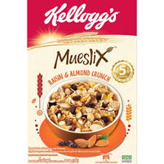 Ngũ cốc hiệu Kellogg's Muesli raisin almond crunch 375g