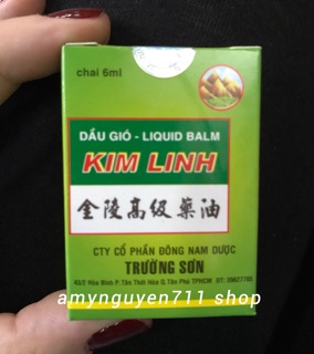 Dầu gió Kim Linh 6ml