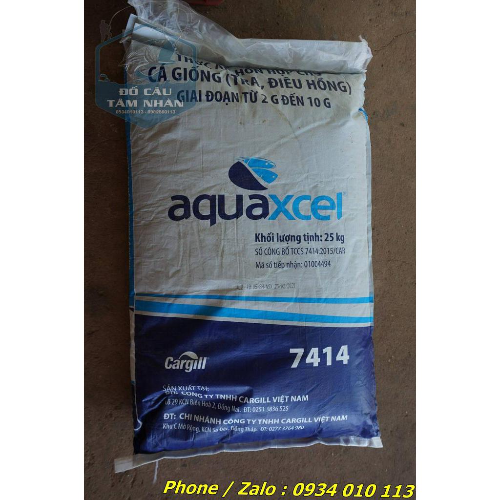 01 Kg cám xay sẵn Cargill 7414 40% đạm chuyên câu cá Tra, Chép, Diêu Hông, Rô Phi v.v.