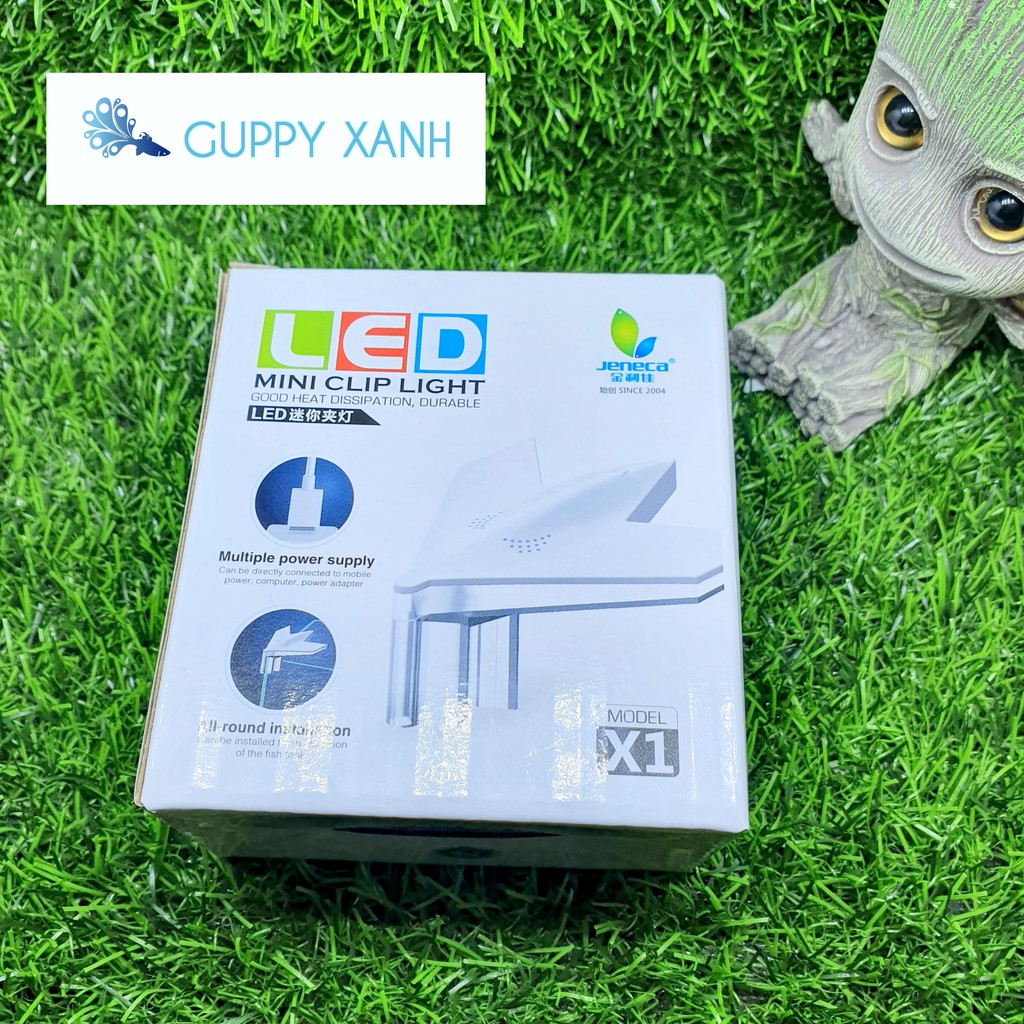 Led Kẹp Siêu Sáng Cho Hồ Cá Cảnh - Thủy Sinh Jeneca X1