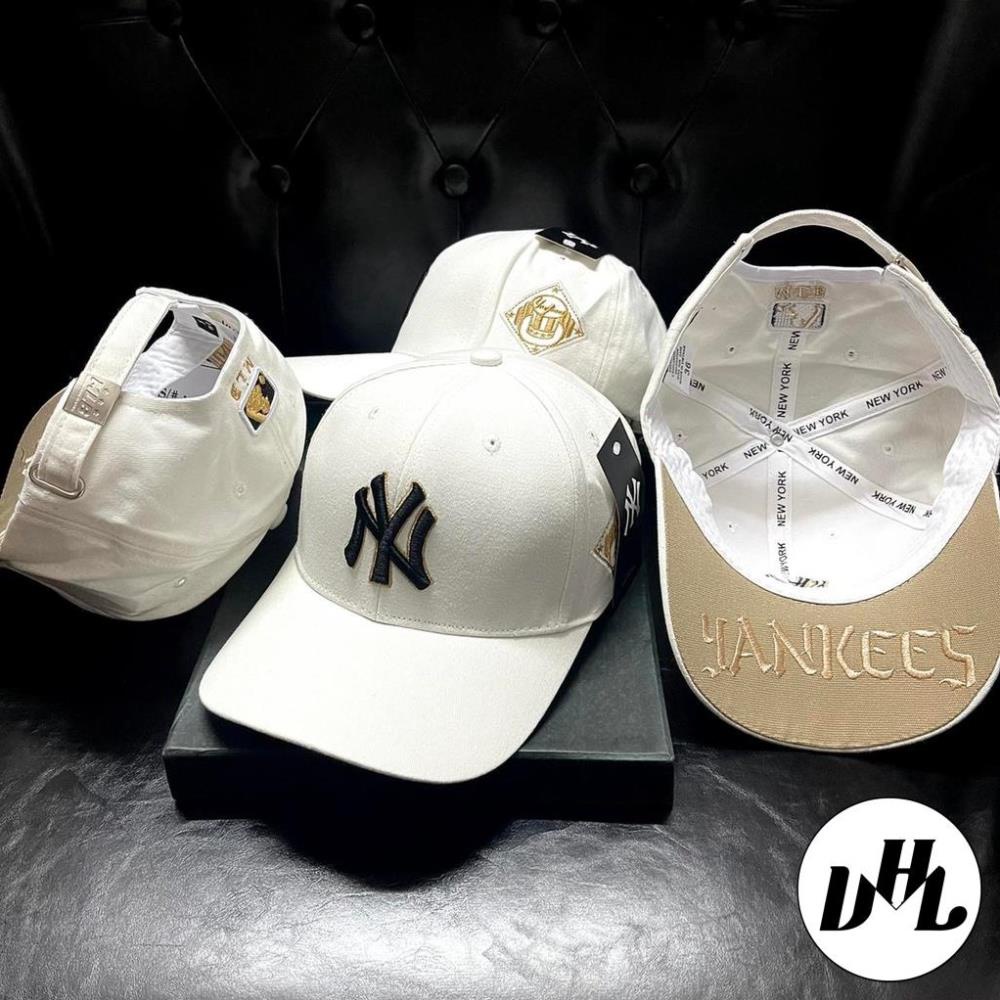 (HÀNG VNXK) Nón kết nam, mũ lưỡi trai nam nữ NY MLB vải Kaki dày siêu chất và ngầu (Ảnh thật)