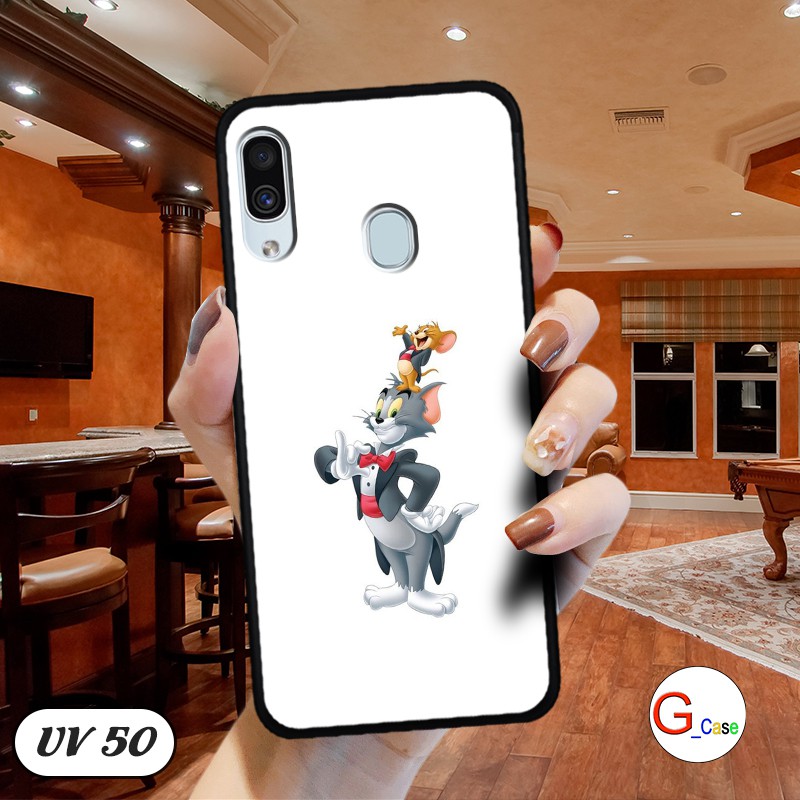 Ốp điện thoại Samsung Galaxy A20/ A30 - lưng nhám viền dẻo