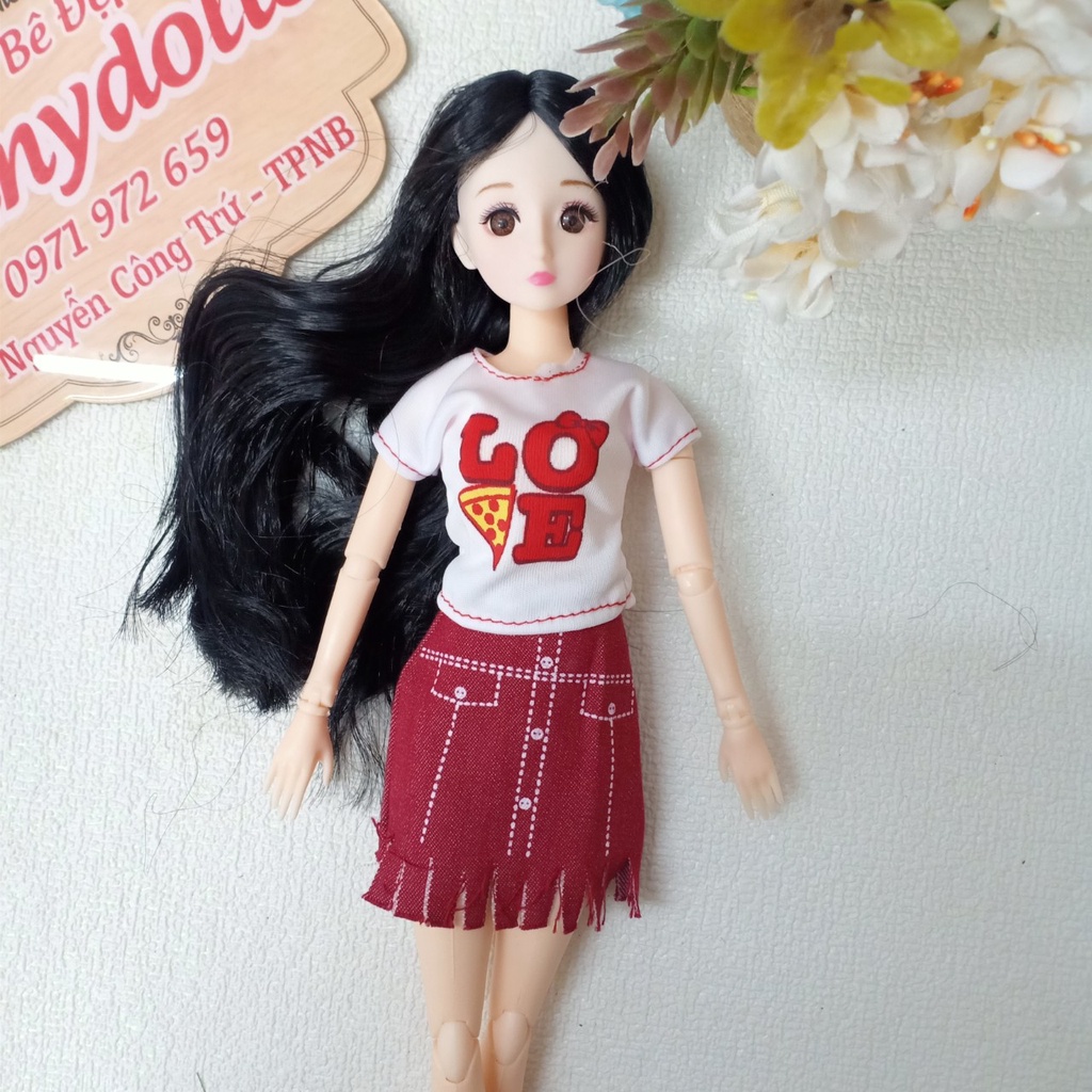 Quần Áo Và Váy Thời Trang Cho Búp Bê barbie 30cm P1