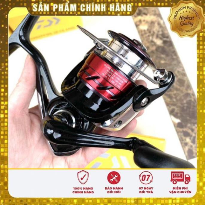 Máy Câu Cao Cấp DAIWA Sweepfire ĐỜI MỚI ĐEN ĐỎ ( TẶNG CƯỚC 300M ION TẢNG HÌNH )  Máy Câu Cá Siêu Bền 2500 - 5000 NO1