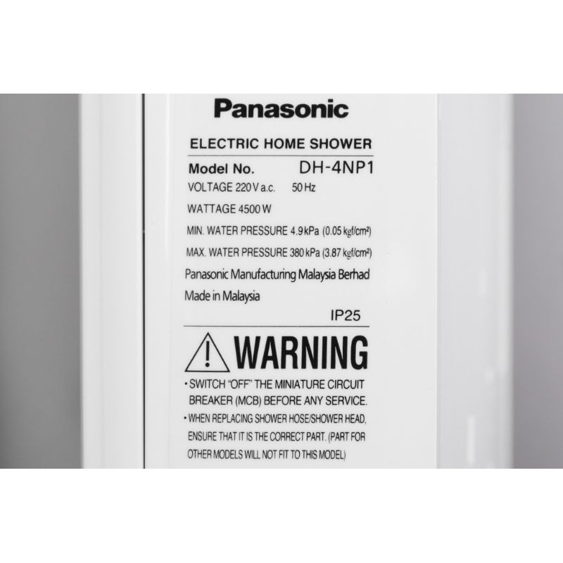 Máy nước nóng Panasonic DH-4NP1VW
