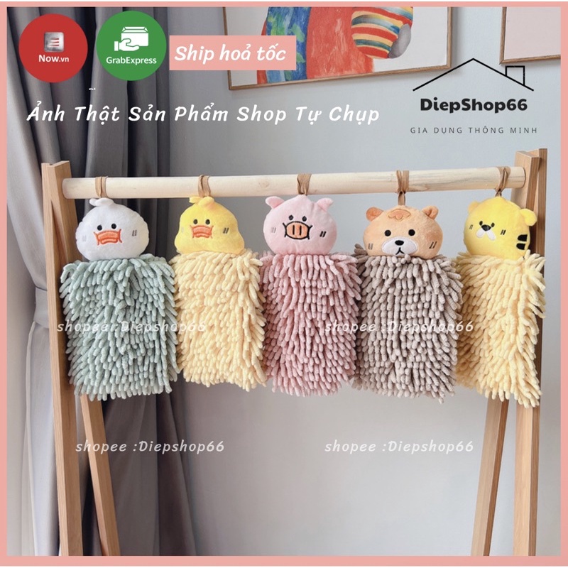 Khăn lau tay -siêu thấm ❤️FREESHIP❤️ Khăn lau tay -nhà bếp treo tường hình dễ thương siêu thấm hút Đồ dùng nhà bếp