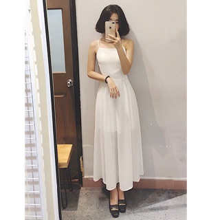 Maxi hở lưng