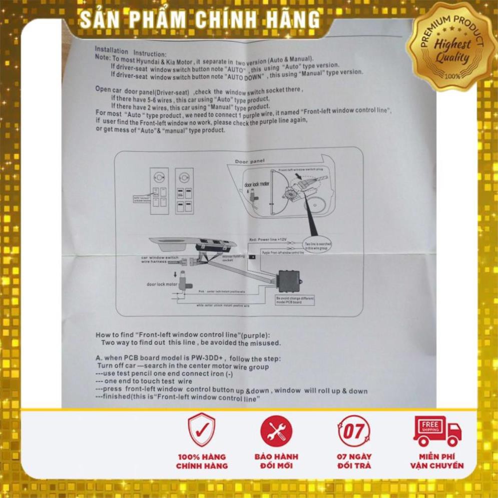 FREE SHIP - Tự Động Gập Gương Và Lên Xuống Kính Xe Ford Ranger