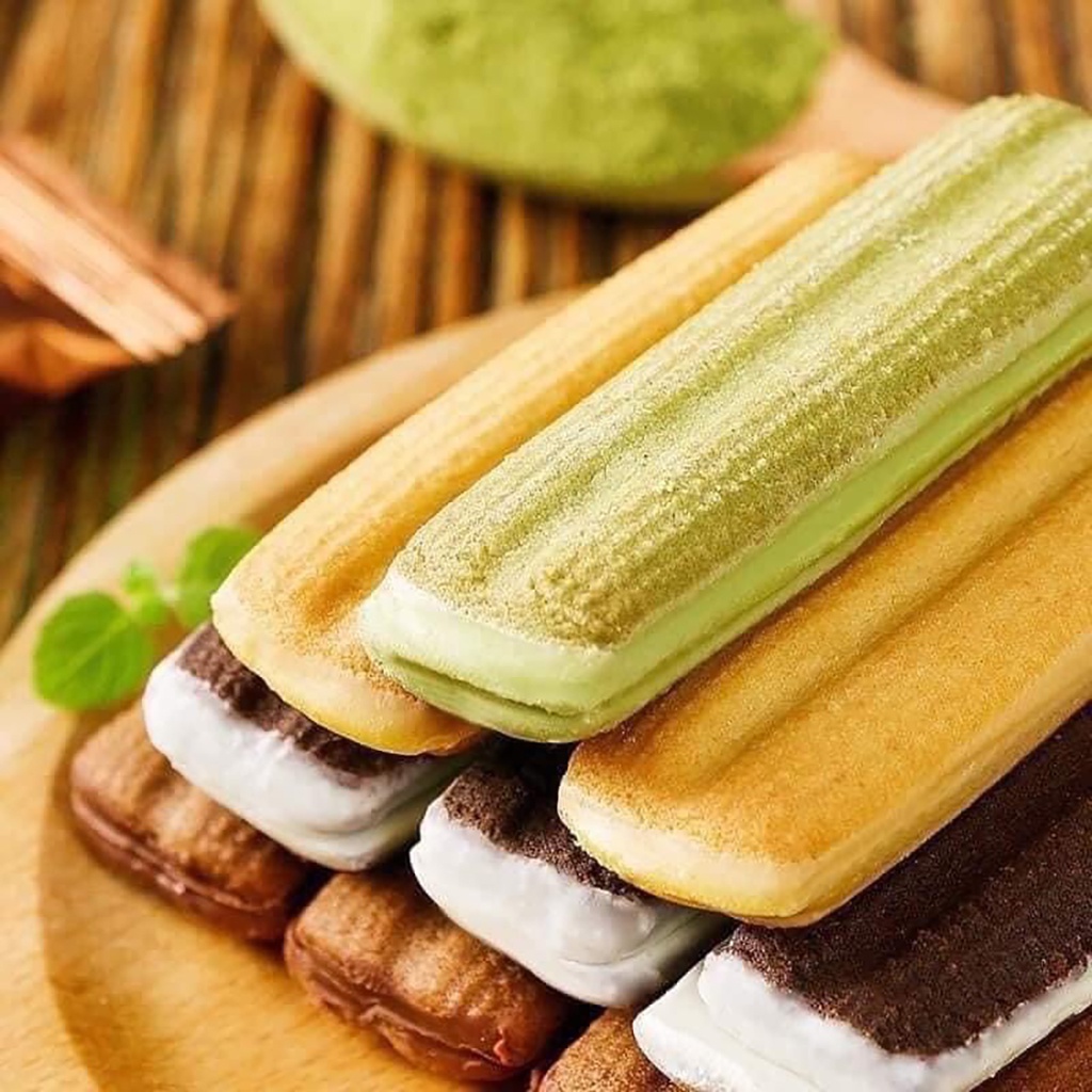 Bánh quy Franzzi cookie chocolate kẹp kem hộp 58g 5 chiếc ăn vặt Cô Nương Béo