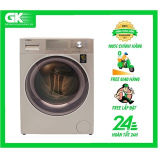 MIỄN PHÍ CÔNG LẮP ĐẶT D850E N Máy giặt Aqua Inverter 8.5 Kg AQDD850E N
