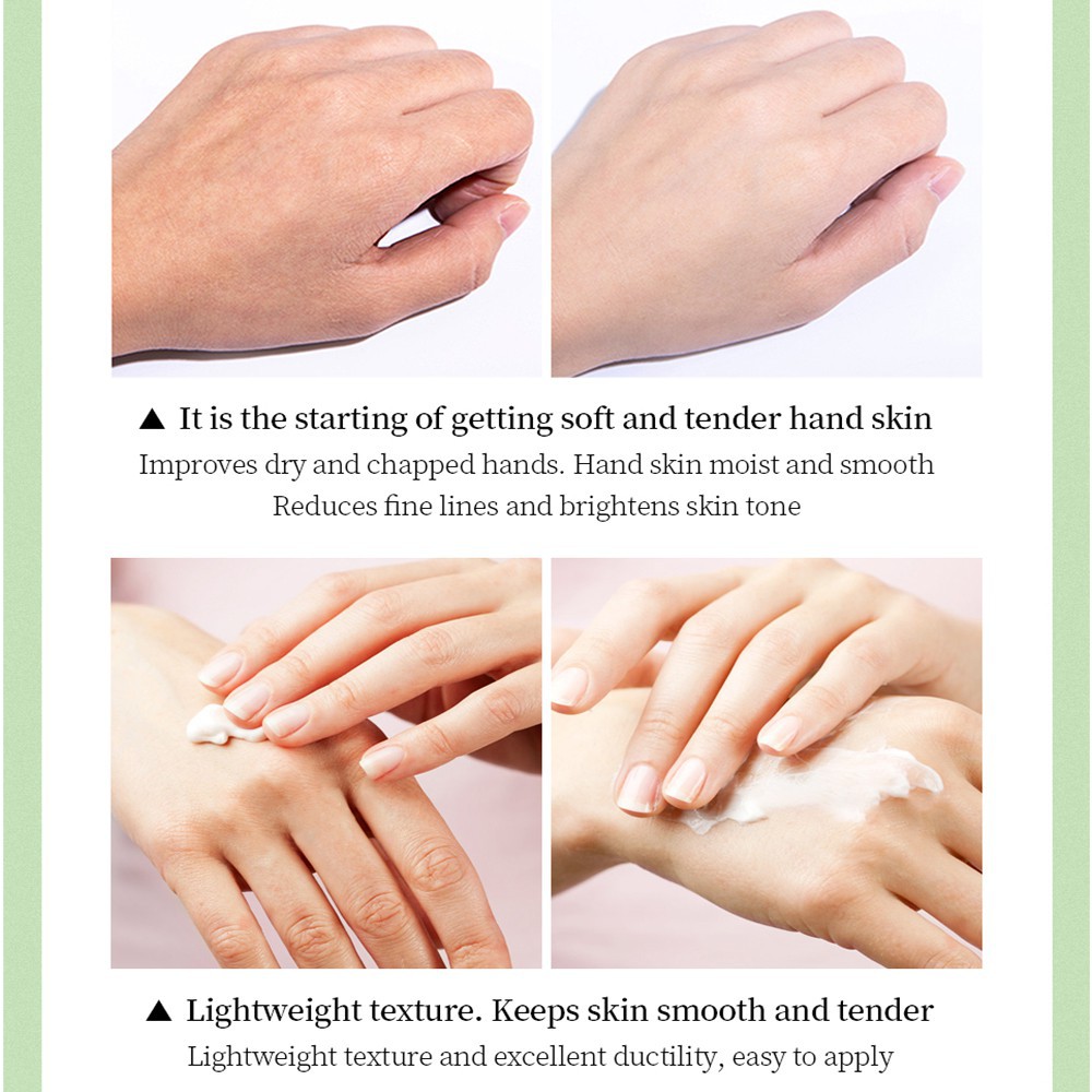Kem dưỡng da tay Vibrant Glamour chiết xuất bơ dưỡng ẩm làm mềm da tay ngăn ngừa nứt nẻ làm trắng da chống lão hóa 30g | BigBuy360 - bigbuy360.vn