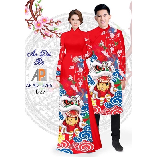 Vải may áo dài mẫu Tết siêu đẹp.Có clip vải thật