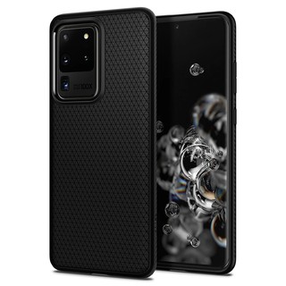 Ốp lưng chống sốc hàng hiệu Spigen Liquid Air màu đen Samsung Galaxy S20 | S20 Ultra | S20 Plus