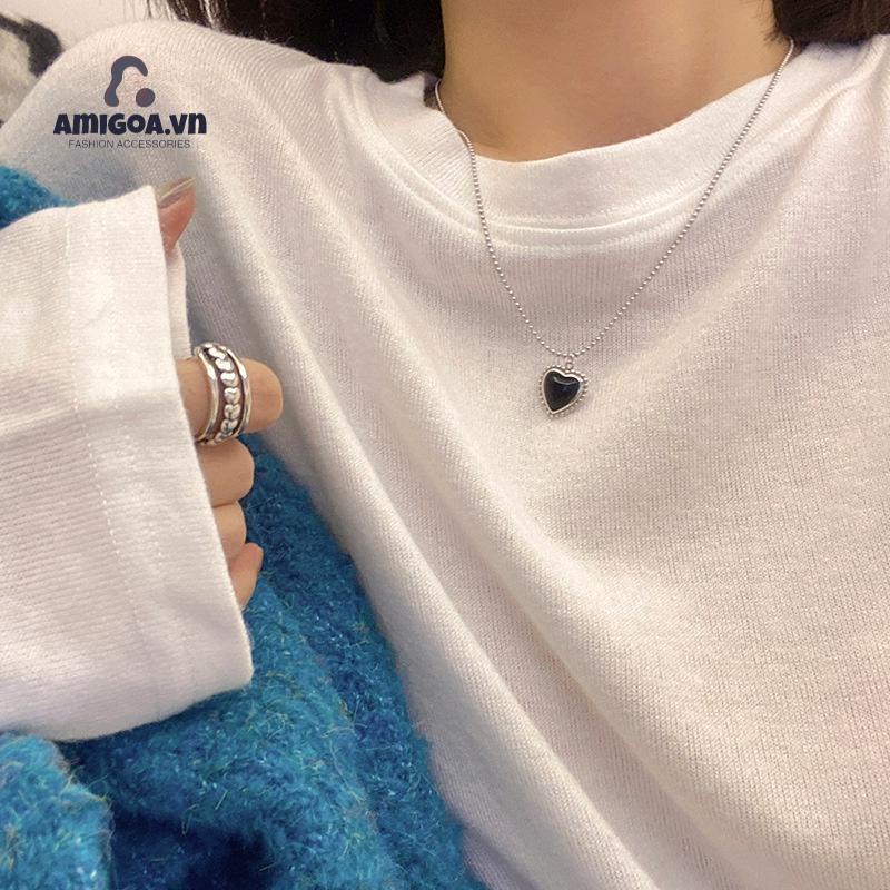 ✨✨Vòng Cổ Mặt Hình Trái Tim Đơn Giản Thời Trang Cho Nữ