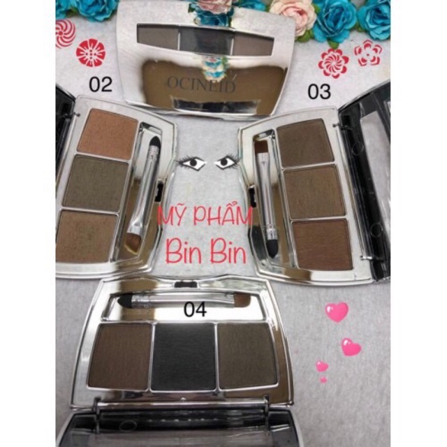 Bột kẻ chân mày Ocineid Jelly Eyebrow Powder