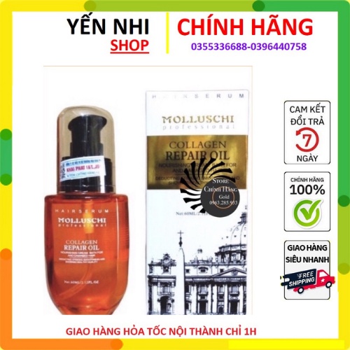 Tinh dầu vuốt tóc Molluschi 60ml