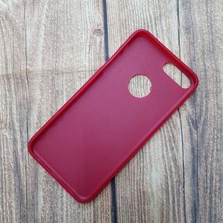 Ốp lưng iPhone 7 Plus lưng vải Jean khay silicon cao cấp