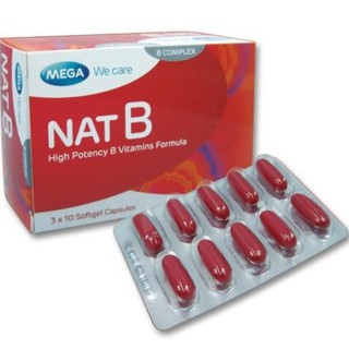 Viên uống bổ sung vitamin cho cơ thể nat b hộp 30 viên