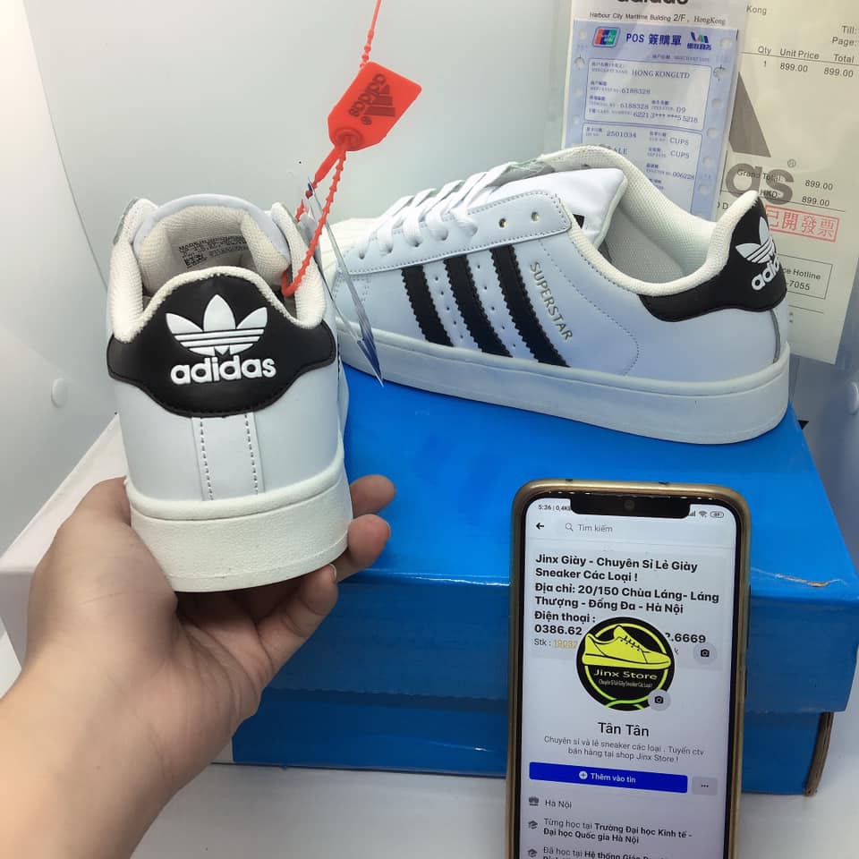 [ FREE SHIP ] giày thể thao, giày sneaker trắng das superstar mũi sò tem vàng  hàng 11 cao cấp đủ size nam nữ Jinx Store | BigBuy360 - bigbuy360.vn