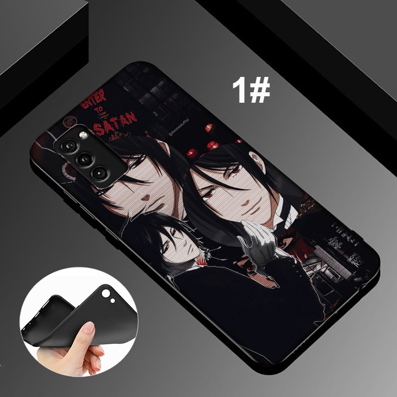 Ốp điện thoại TPU dẻo họa tiết MD9 Black Butler cho Huawei P20 P10 P9 P8 Lite Mini Pro 2017 2016 2015 P20Pro