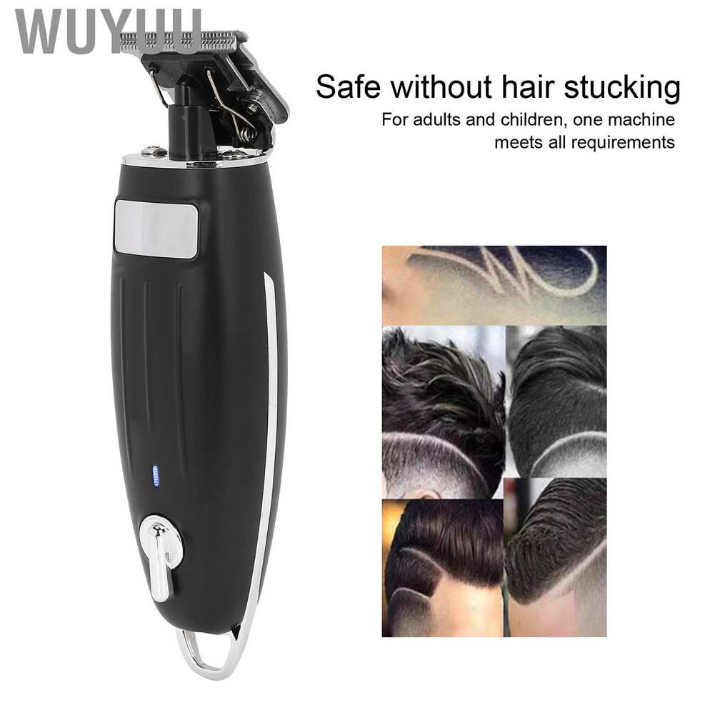 Wuyuu yosicili VGR Electric Hair Clipper USB Charging Trimmer Cutting with Guide Combs