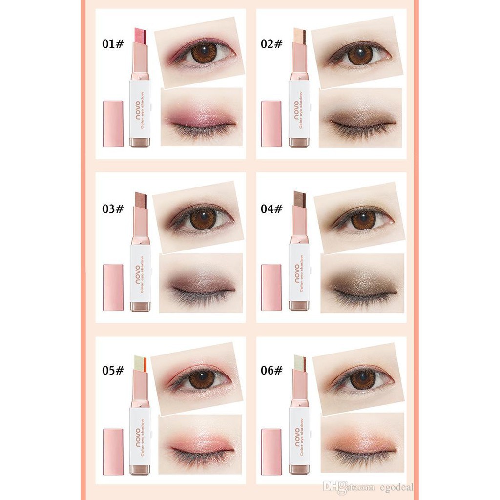 Phấn Mắt Novo Eyeshadow Stick (Dạng Thỏi Mini Tiện Lợi)