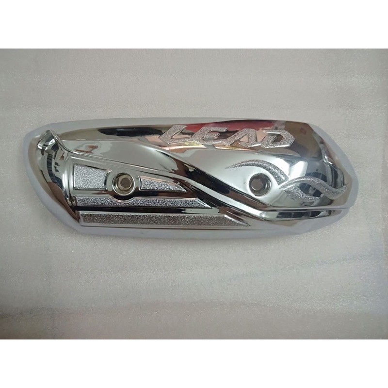 Bộ ốp bảo vệ xe lead (2017-2021), 2 kiểu: mạ xi ctom trắng/đen cacbon (Có bán rời)