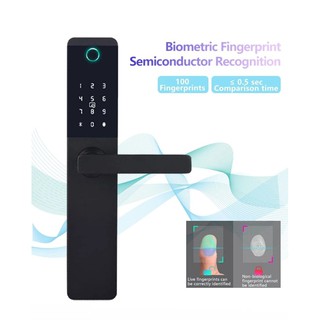 ( APP Tiếng Việt) Khóa thông minh Pi1E 5 in 1 ( App/ Wifi, Vân tay, Thẻ từ, Mã số, Chìa khóa)