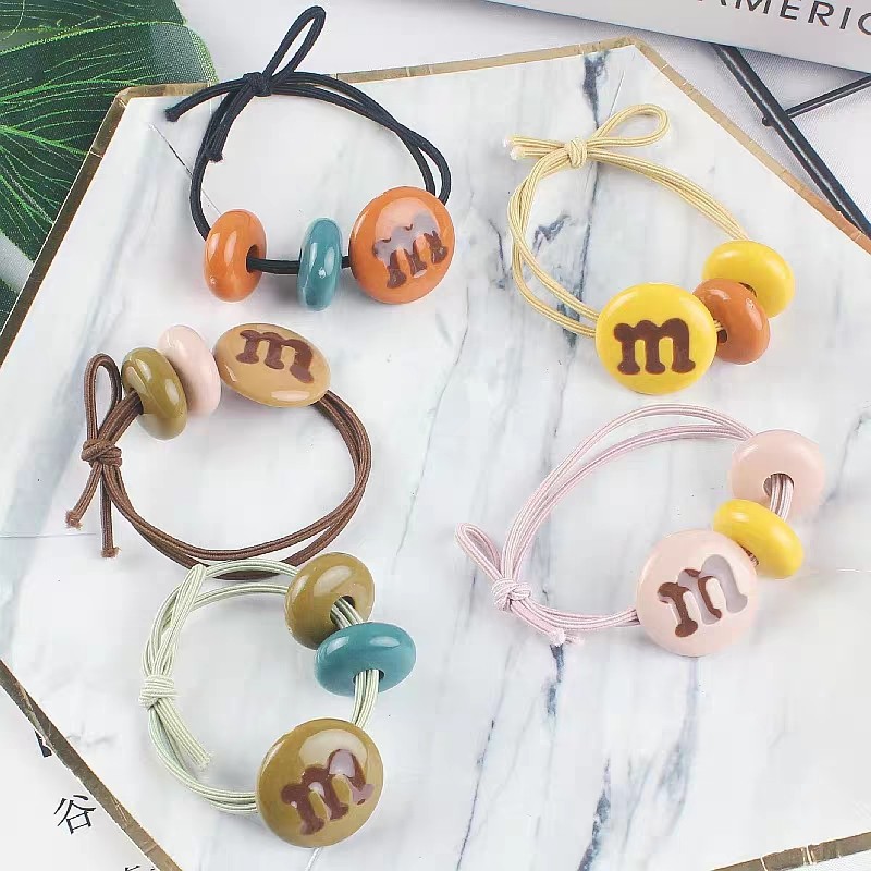 Dây buộc tóc hình chữ M siêu đẹp cho nữ - Duonghieu6789