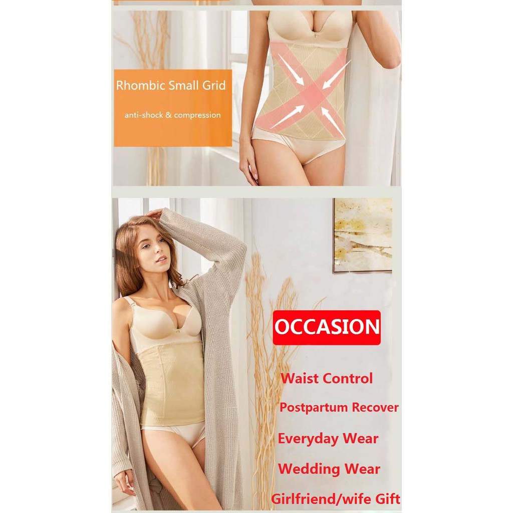 Popkozzi Đai Nịt Bụng Định Hình Eo Thon