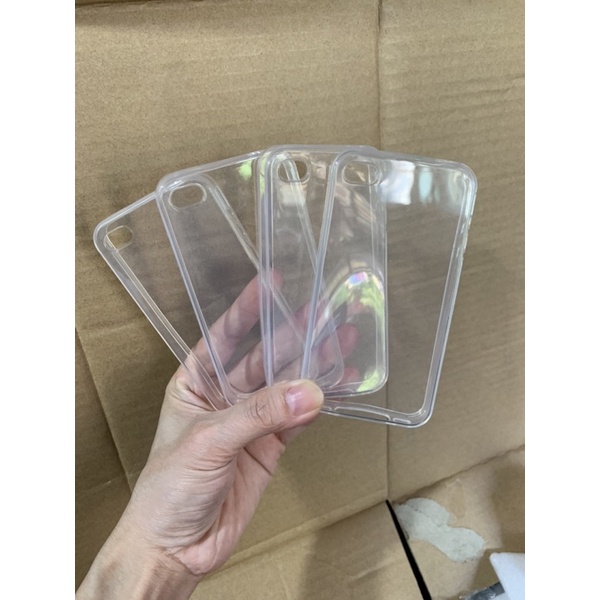 Ốp lưng iphone 4,4S,5,5S,5SE dẻo trong Cao Cấp loại dày dặn chống sốc