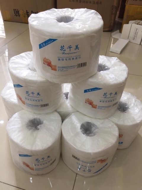 Giấy cuộn rửa mặt loại 1, siêu đại, siêu mềm mịn