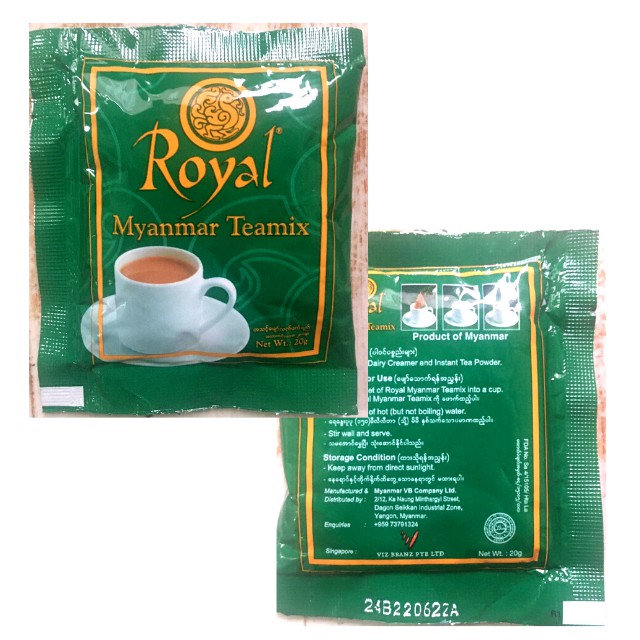 Trà sữa Hòa Tan Royal Myanmar Teamix - 30 gói 600g