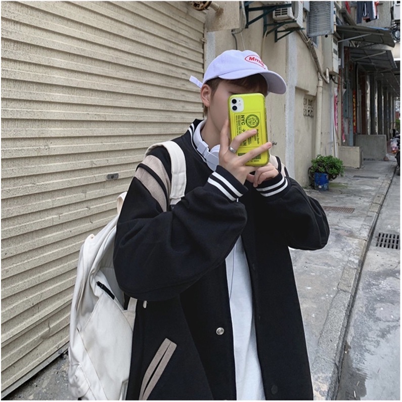 Áo khoác bomber chất dạ ép siêu dày  - áo khoác bóng rổ năng động - Cam kết vải đẹp nhất thị trường- B1