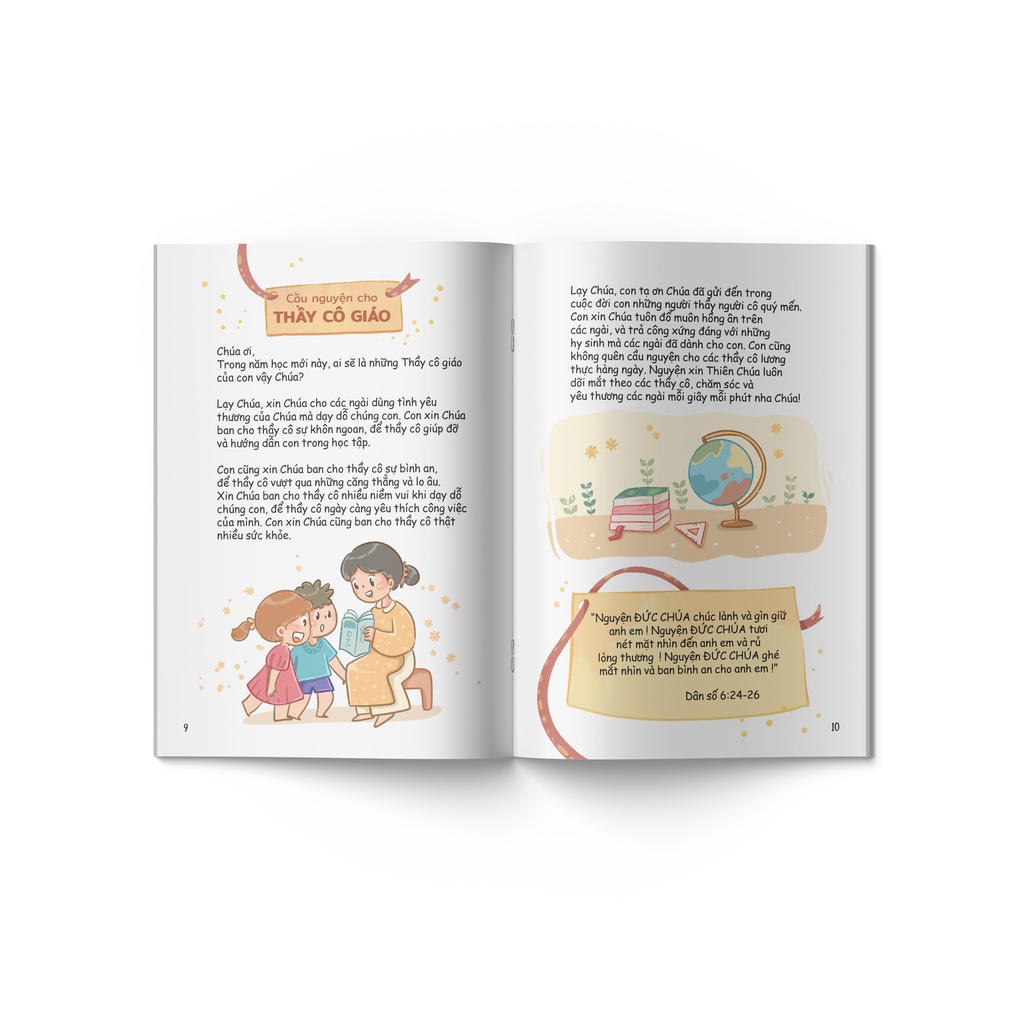 Sách - Em Cầu Nguyện Khi Đến Trường