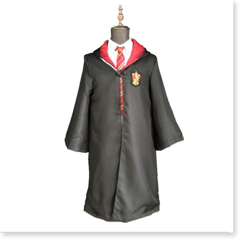 Trang Phục Áo Choàng Ma Thuật Harry Potter kèm cavat