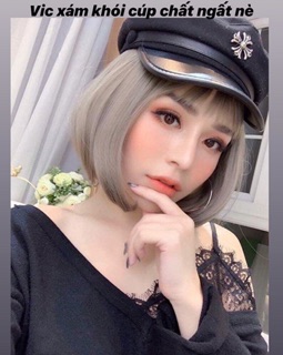 Tóc vic cúp nguyên đầu